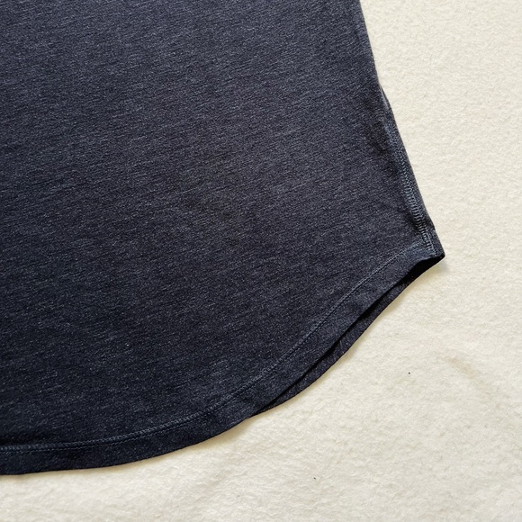 Victoria's Secret Grey Charcoal Long Sleeve Cotton Oversized Sleep Tee Pajama XS - Picture 15 of 16